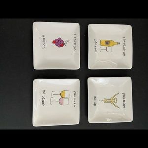 Creative Co-Op Trinket Tray set of 4 by Pela Studo